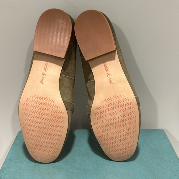 Violet & Red Simone Suede Loafers - Picture 7 of 8